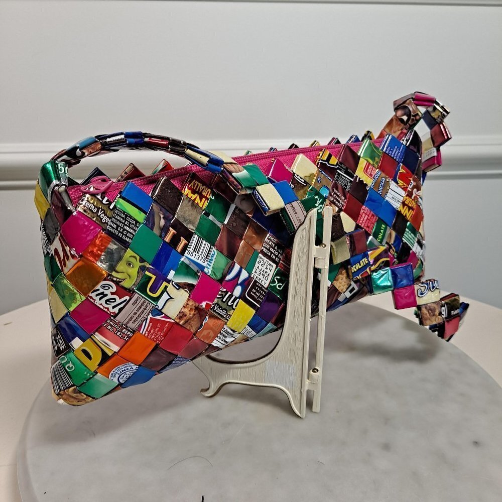 Small Candy Wrapper Shoulder Bag Euc - image 4